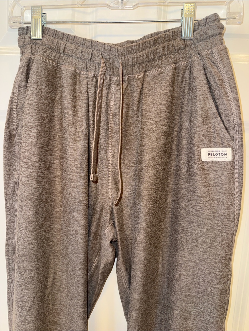 Peloton Women’s Heathered Brown Jogger Sweatpants